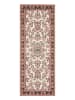 Nouristan Kurzflor-Läufer in Creme/ Bunt