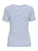 ONLY Shirt blauw/wit