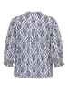 ONLY Blouse wit/donkerblauw
