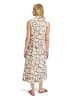 Vera Mont Kleid in Weiß/ Hellbraun