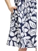 Vera Mont Kleid in Dunkelblau/ Weiß