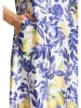Vera Mont Kleid in Creme/ Blau