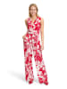 Vera Mont Jumpsuit in Rot/ Creme