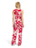 Vera Mont Jumpsuit in Rot/ Creme