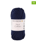 Schachenmayr since 1822 10er-Set: Baumwollgarne ''Your Cotton'' in Dunkelblau - 10x 50 g