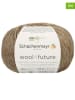 Schachenmayr since 1822 Przędza mieszana (10 szt.) "wool4future" w kolorze beżowym - 10 x 50 g