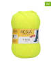 Regia 10-delige set: wollen garen "4fach Uni" geel - 10x 50 g