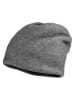 MaxiMo Dwustronna czapka beanie w kolorze czarno-szarym