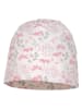 MaxiMo Beanie in Weiß/Pink