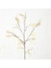 Boltze Dekozweig "Silberblatt" in Natur - (H)19 cm