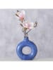 Boltze Vase "Peruya" in Blau - (H)21 cm