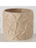 Boltze Osłonka "Shana" w kolorze beżowym na doniczkę - wys. 14 x Ø 16 cm