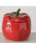 Boltze Vorratsbehälter ''Tomate'' in Rot - (H)16,5 x Ø 16 cm