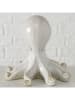 Boltze Dekofigur ''Polipo'' in Weiß - (B)13 x (H)12,2 x (T)12,5 cm