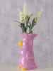 Boltze Vase ''Pimpy'' in Lila - (B)8,5 x (H)16 x (T)10 cm