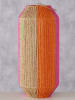 Boltze Windlicht "Mikaela" in Beige/ Pink/ Orange - (H)60 cm