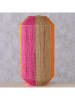 Boltze Windlicht ''Mikaela'' in Beige/ Orange/ Pink - (H)70 x Ø 32 cm