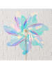Boltze Windrad "Irene" in Hellblau/ Beige - (H)75 cm