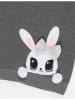 Denokids Hoodie "Cute Bunny" grijs