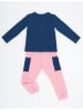 Denokids 2tlg. Outfit "Cute Fox" in Dunkelblau/ Rosa