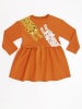 Denokids Jurk "2 Leos" oranje
