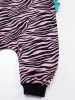 Denokids Jumpsuit "Zebra" in Rosa/ Schwarz