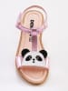 Denokids Sandalen "Panda" in Rosa