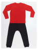 Denokids 2tlg. Outfit "Hi Gang" in Rot/ Schwarz