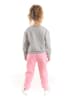 Denokids 2tlg. Outfit "Rainbow Cat" in Grau/ Rosa