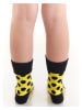 Denokids 2er-Set: Socken "Bee" in Gelb