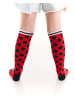 Denokids Podkolanówki "Ladybug" w kolorze czerwonym