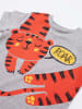 Denokids 2-delige outfit "Roar Tiger" grijs/oranje