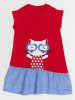 Denokids Kleid "Cat" in Rot