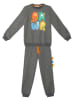 Denokids 2-delige outfit "Rawr" grijs