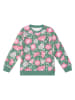 Denokids 2-delige outfit "Flower Garden" groen