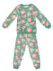 Denokids 2-delige outfit "Flower Garden" groen