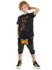 Denokids 2tlg. Outfit "Woof" in Schwarz/ Khaki