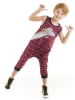 Denokids Jumpsuit "Funny Croc" in Bordeaux