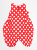 Denokids Jumpsuit "Dotted" rood