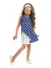 Denokids Jurk "Cute Cat" donkerblauw