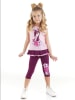 Denokids 2-delige outfit "Gazelle" lichtroze/roze