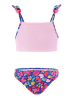 Denokids Bikini "Cat&Flowers" in Rosa