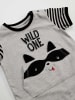 Denokids Overall "Racoon" in Grau