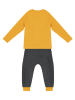 Denokids 2tlg. Outfit "Cool Dinos" in Gelb/ Anthrazit