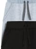 Denokids 2er-Set: Sweathosen in Schwarz/ Grau