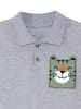 Denokids 2-delige outfit "Tiger Appliqued" grijs/groen