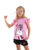 Denokids 2-delige outfit "Abra Catabra" lichtroze/zwart