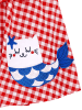Denokids Jurk "Sea Cat" rood/wit
