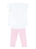 Denokids 2-częściowy zestaw "Ballerina Animals" w kolorze biało-jasnoróżowym