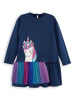 Denokids Jurk donkerblauw